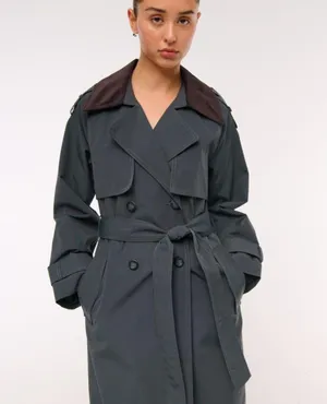 Abercrombie Classic Trench Coat thumbnail 1