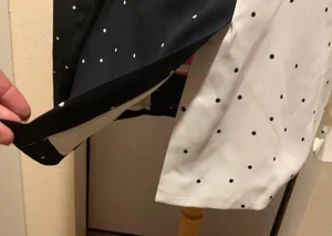 OVI unique Color block polka dot blazer size L thumbnail 7