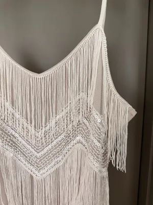 Lulus fringe dress thumbnail 2