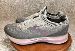 Brooks Women's Athletic Shoes - Gray and Pink thumbnail 1