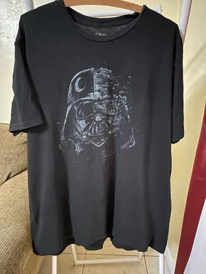 Star Wars Darth Vader Death Star T Shirt thumbnail 1