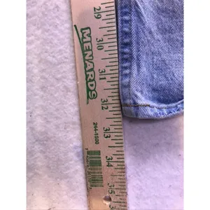 Abercrombie & Fitch 90s Straight Jeans‎ Women 28/6L Light Blue Ripped thumbnail 11