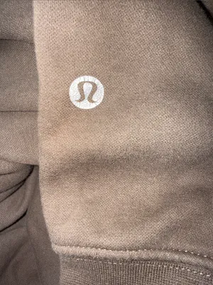 Lululemon Neutral Brown Drawstring fleece Sweatpants jogger size 4! thumbnail 5