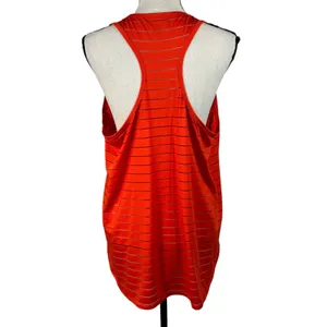 Avia X-Large (16-18) Tank Top Shadow Stripe Stretch Racerback Wicking Quick-Dry thumbnail 4