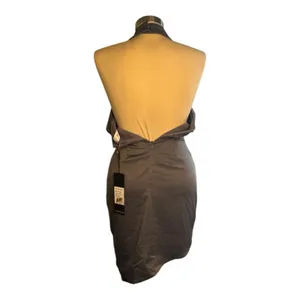Revolve Elliatt Gray Halter Asymmetrical Special Occasion Dress thumbnail 5