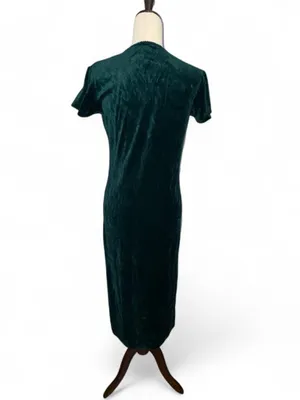 Vintage 90s Victoria’s Secret Country velour midi with side slits size XS thumbnail 2