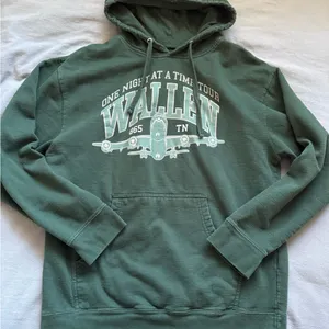 Morgan Wallen Tour hoodie Green Size L thumbnail 1
