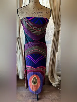 Forever 21 Strapless Maxi Dress Y2K thumbnail 2