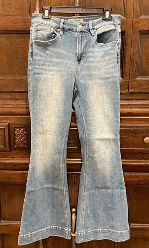 Cavender’s Rockin C Medium Wash Flare Jeans thumbnail 1