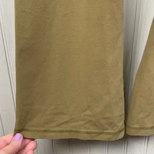Victoria's Secret PINK Crossover Flare Legging Size XS Olive Green Y2K Yoga Pant thumbnail 6