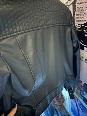 Dish Leather Jacket Black Size XXS thumbnail 5
