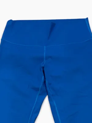 Lululemon Wunder Under 28" Leggings Pants Blue Size 10 Athletic Gym Workout thumbnail 2