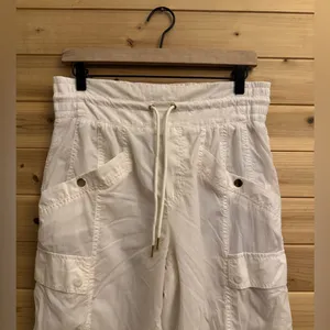 Athleta Alicia Keys Size 8 Keys High Waist Nylon Utility Jogger Cargo Pants thumbnail 3
