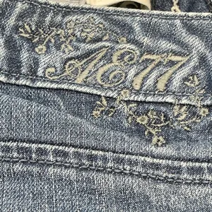 Y2K American Eagle Womens True Boot Jeans Size 6 Low Rise Stretch Indie McBling thumbnail 10