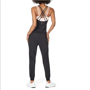 Sweaty‎ Betty Beautify Jumpsuit, One Piece, Black, XL, Size 12, NWT thumbnail 4