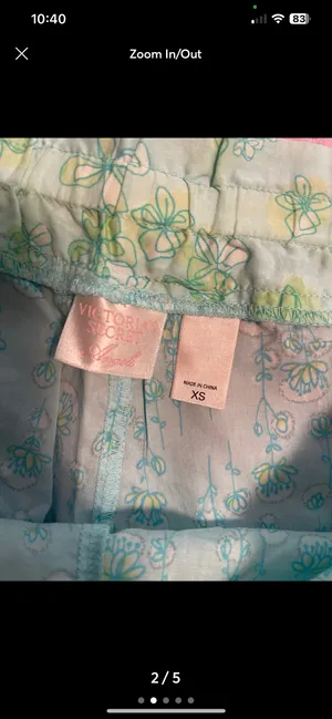 Womens Victoria’s Secret angels pajamas top S/bottom XS thumbnail 2