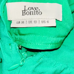Love, Bonito Green Katrine Padded Tiered Low Back Maxi Dress Size 6 thumbnail 4