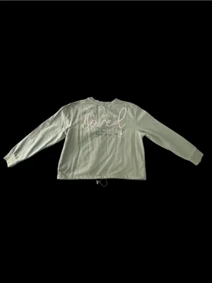 Women’s Fifth sun Long-Sleeve Graphic Top - Light Sage Green m thumbnail 8