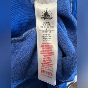 Disneyland Resort Exclusive Sweatshirt Mickey Mouse Logo NWT Blue Unisex XL thumbnail 6