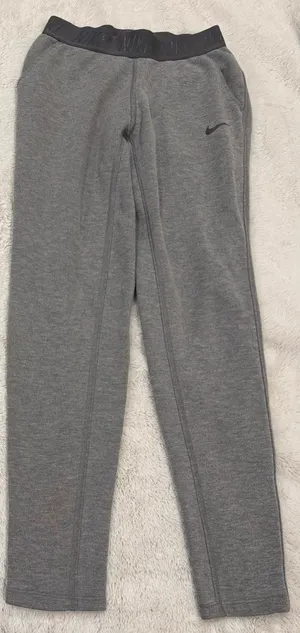 NIKE Therma-FIT Gray Fleece Training Pants XS thumbnail 1