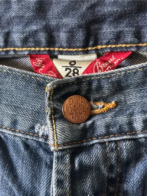 Lucky Brand Vintage Low Rise Cotton Flare Sweet Dream Jeans Sz 6/28 Sweet Dream thumbnail 5