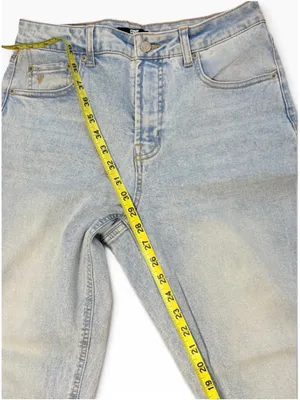 Women's Frye Straight Leg Jeans Size 4 Light Blue thumbnail 4