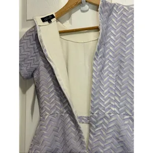 Elliatt chevron lilac dress XS thumbnail 3
