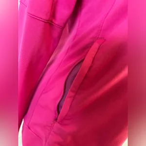 Vintage Nike Woman’s Soft & Stretchy Pink Quarter Zip Pullover Size Medium 8-10 thumbnail 7