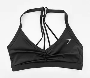 Gymshark Strappy Ruched Sports Bra thumbnail 1