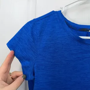 Under Armour blue Crewcut short‎ sleeve activewear athletic dri-fit shirt small thumbnail 2