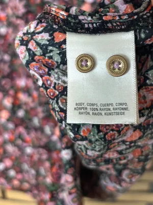 Maeve black floral top size medium thumbnail 6