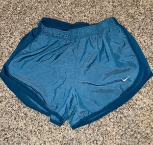 Nike Women’s Blue Athletic Running Shorts thumbnail 1
