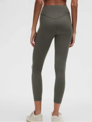 Lululemon Wunder Under SmoothCover High-Rise Tight 25" size 8 slate brown thumbnail 2