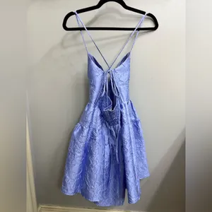 Hello Molly showstopper mini dress Lilac size L (US 8) NWT thumbnail 3