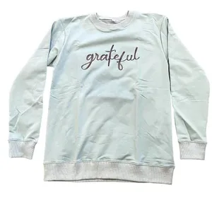 Grateful Women Sweatshirt in Mint, Size S​​​​​​​ thumbnail 1