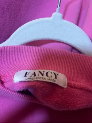 Pink FANCY sweatshirt Valentine’s Day thumbnail 2