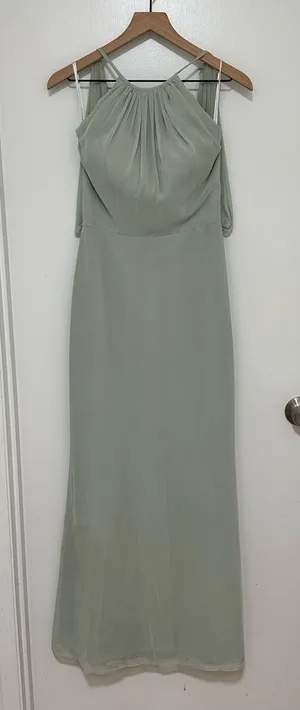 LELA‎ ROSE | Elegant Sage Green Maxi Dress thumbnail 1
