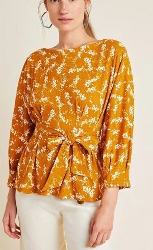 By Anthropologie Amber Dolman-Sleeved Blouse thumbnail 1