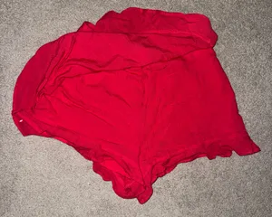 NWT Altar’d State Red Skort Size Small Zip Back thumbnail 5