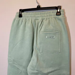 Comfrt Travel Sweatpants Joggers Aloe Mint Green Fleece Women's Small New‎ thumbnail 7