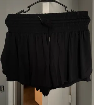 Black Athletic Shorts Size L thumbnail 1
