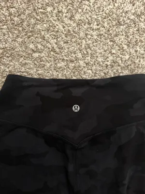 Lululemon Black Camo Align Joggers High-Rise thumbnail 3