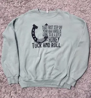 Bella Canvas Boutique Crewneck Sweatshirt size Large thumbnail 1