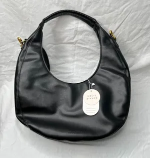 Melie Bianco Vegan Leather Black Danni Large Convertible Hobo Bag thumbnail 2