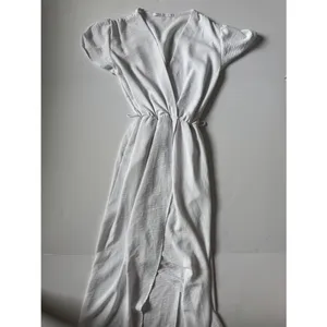 Fraiche by J White Flutter Sleeve Maxi Dress - Size Small thumbnail 2