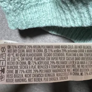 Forever 21 Mint Green V-Neck Cropped‎ Chunky Knit Sweater Small thumbnail 5