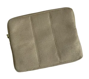 Bvlgari Women's Cosmetic Pouch Gold One Size Makeup Travel Bag Organizer Zip New thumbnail 1