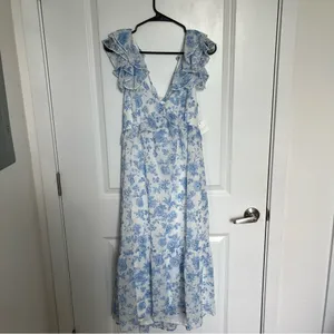NEW Altar’d State Floral Midi Dress Size XL Available NWT thumbnail 6