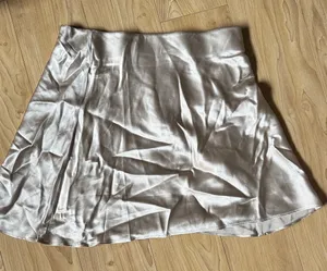 Quince Shimmering Skater Skirt thumbnail 1