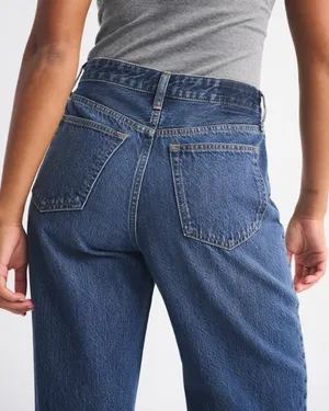 American Eagle Curve Love High Rise Loose Jean thumbnail 2